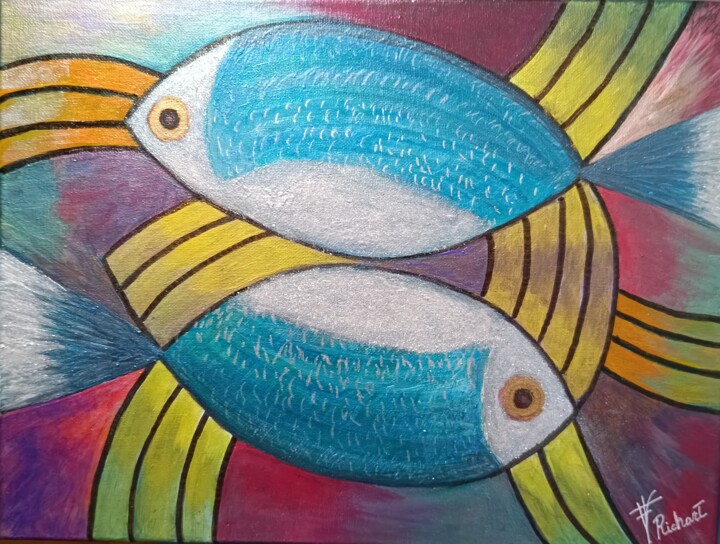 绘画,  8.3x11 in 