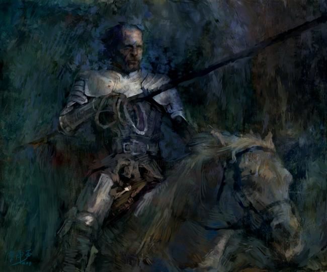 数字艺术 标题为“The last of assault…” 由雷雨声, 原创艺术品, 数字油画
