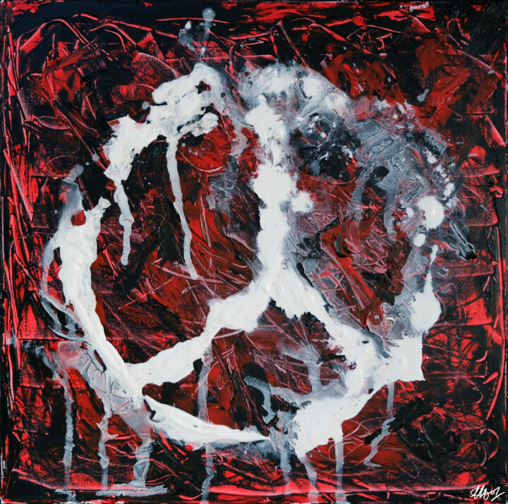 绘画,  16x16 in 