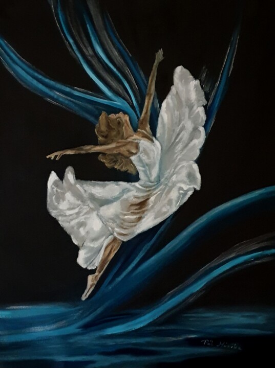 Dance Dance Dance 绘画, 23.6x17.7 in