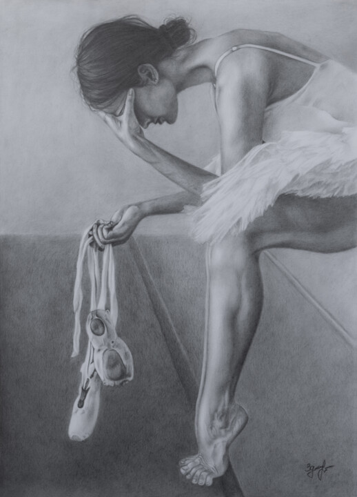 Moment of weakness 图画, 16.5x11.7 in