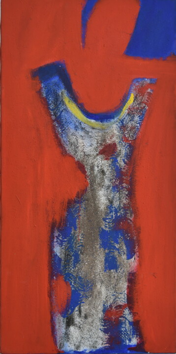 Farbhäutung 绘画, 39.4x19.7 in