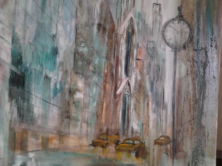 New York 绘画, 21.3x28.7 in