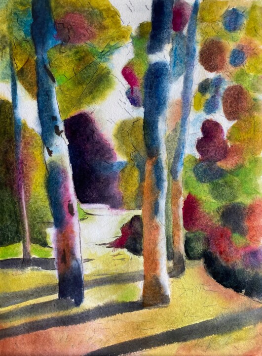 Bouquet d'Automne Painting, 28.4x20.5 in