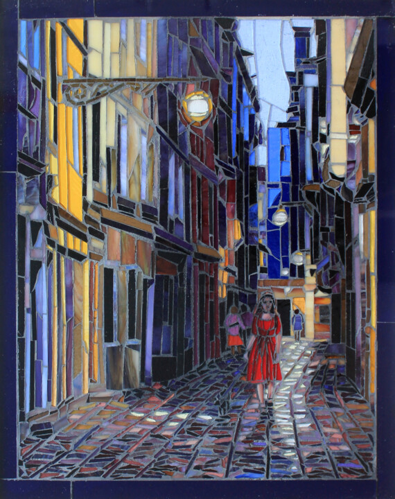Venice Evening Pittura, 23x18,5 in