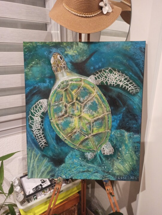 Tortue pourquoi te tais tu dors tu tu es têtu 绘画