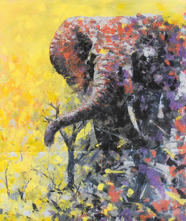 Wildlife II 绘画, 29.5x25.6 in