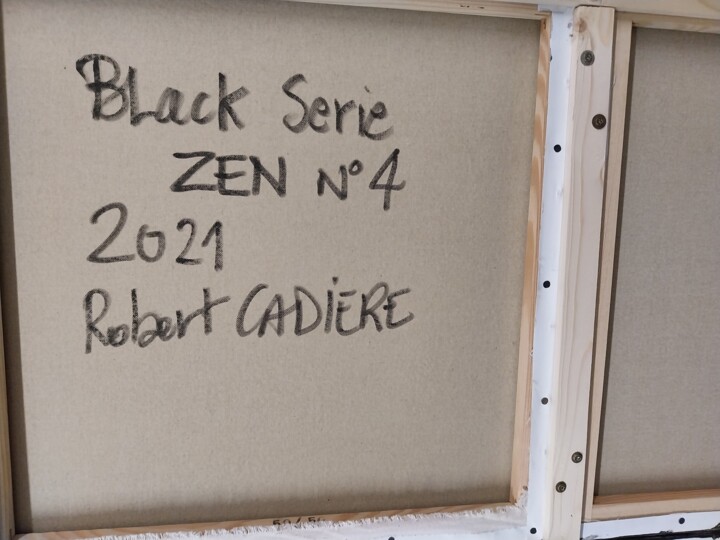 Arrière de l'œuvre