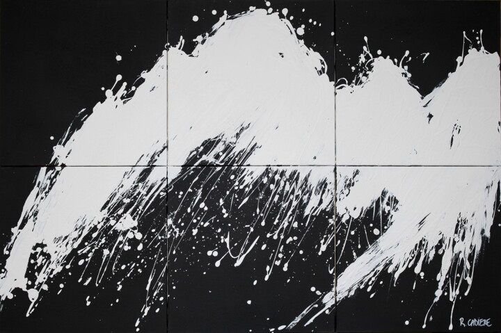 Peinture intitulée "ZEN 4" par Robert Cadiere, Œuvre d'art originale, Acrylique Monté sur Châssis en bois