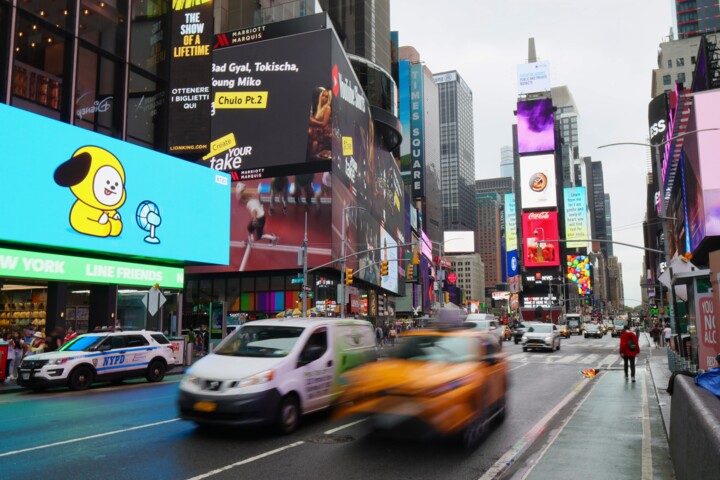 Φωτογραφία με τίτλο "Time square Miko" από Philippe Combis (PhilIppe CBS), Αυθεντικά έργα τέχνης, Ψηφιακή φωτογραφία