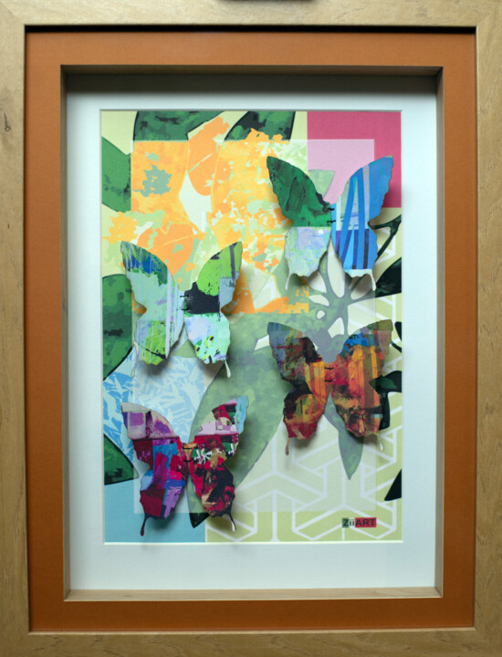 Papillon Collection Ziiart 4 雕塑, 12.6x9.8 in