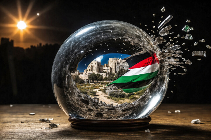 Palestine's last day 数字艺术