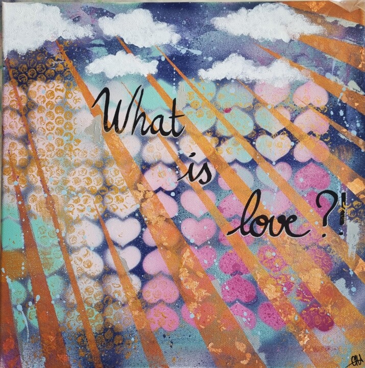 What is love 绘画, 15.8x15.8 in