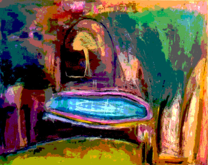 " Beauté cachéé" Numérique. Prints. 数字艺术