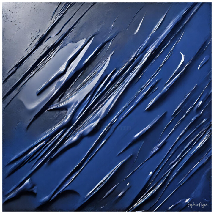 Bleu 2 数字艺术