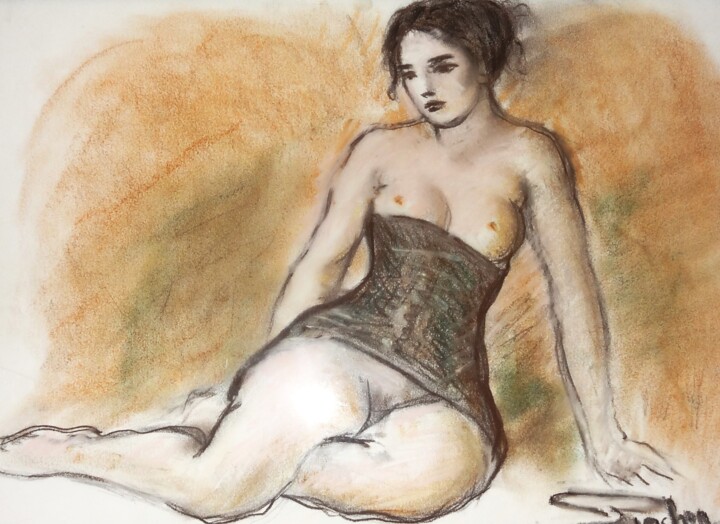 La belle étendue 图画, 11.4x15.8 in