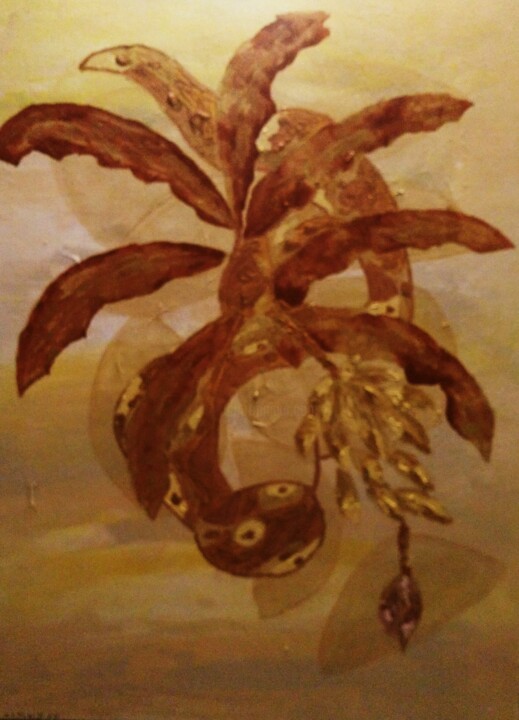Peinture intitulée "Oisivetés" par Claudie Savelli (CLAUDIE-SAVELLI-CLAUDIA), Œuvre d'art originale, Acrylique Monté sur Châ…