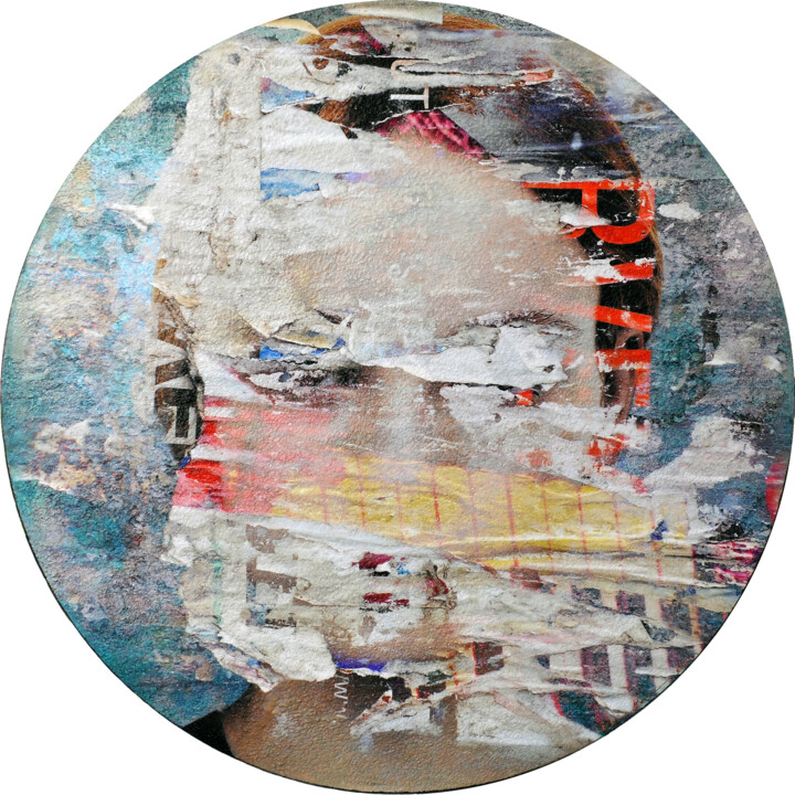 Realgare round edition 绘画, 47.2x47.2 in