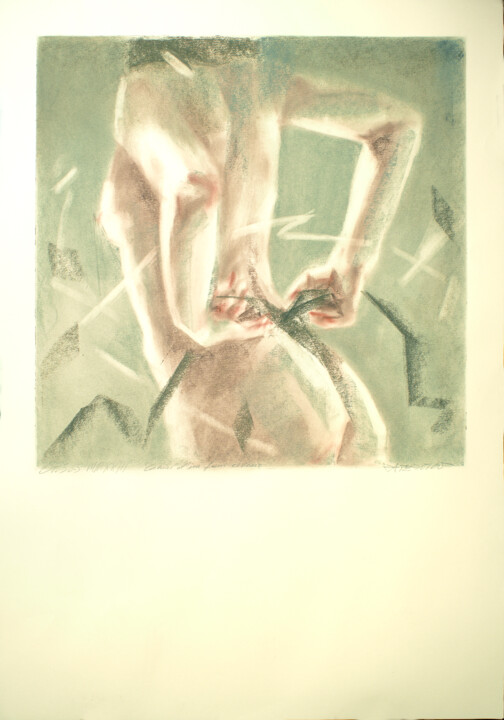 "Cahier d'un faune rêveur" Op.565 MMXXIII 图画, 39.4x27.6 in