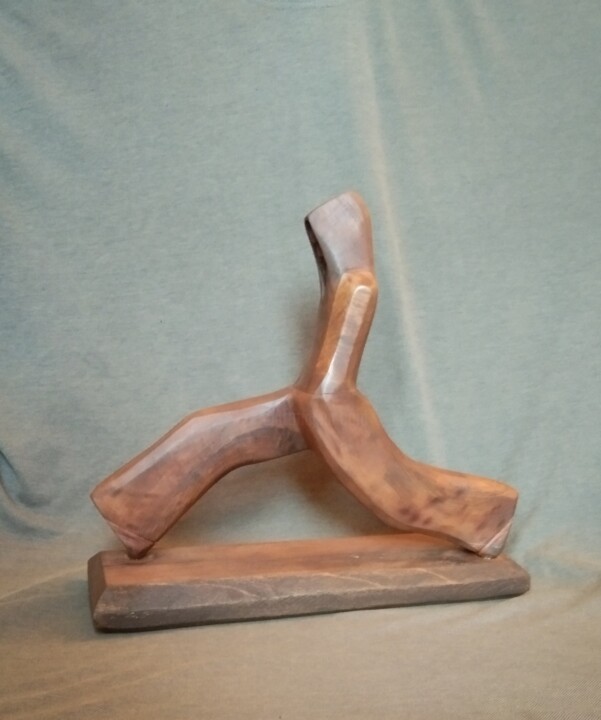 fast-walking man (perpetual motion) 雕塑, 9.8x13.8 in