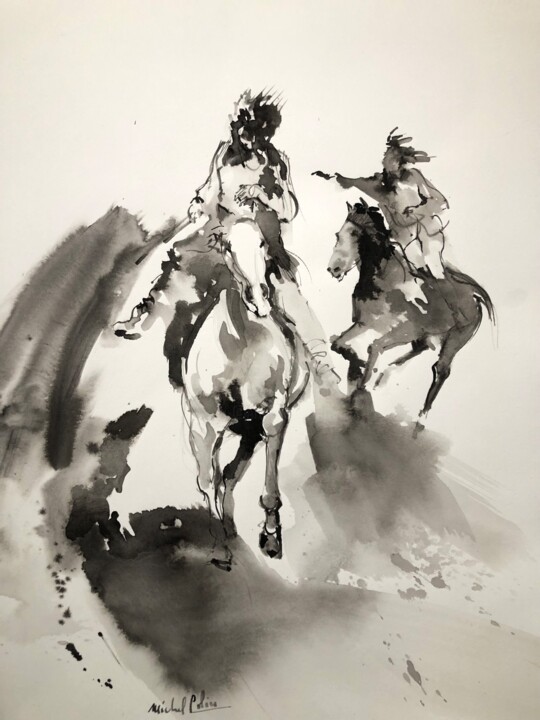 图画,  21.7x17.7 in 