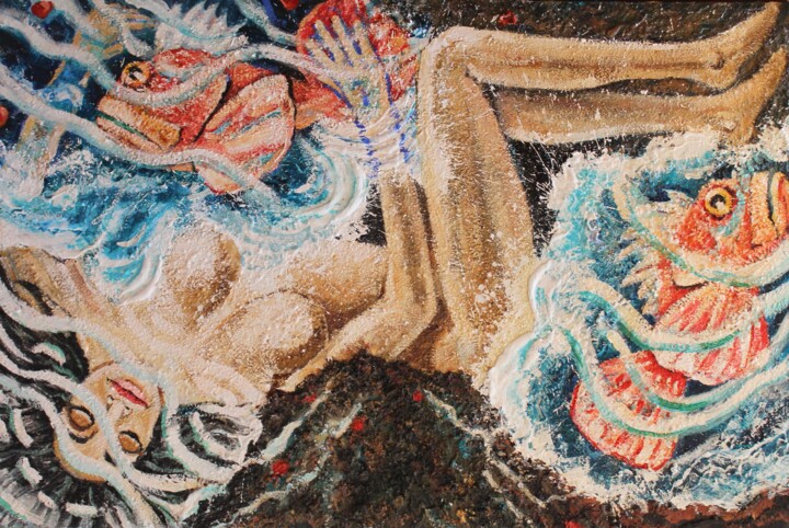 绘画,  51.2x76.8 in 