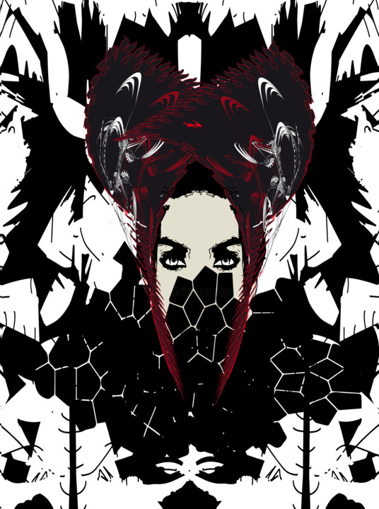 Countess Elizabeth Bathory 数字艺术
