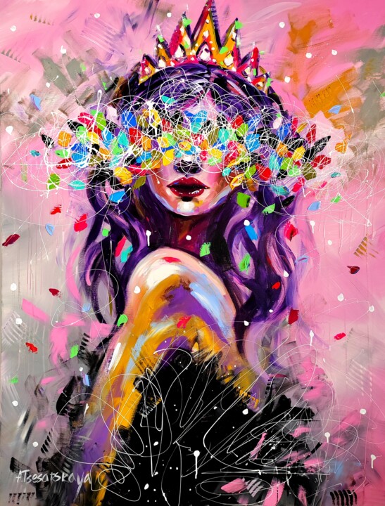 绘画,  45.7x35 in 