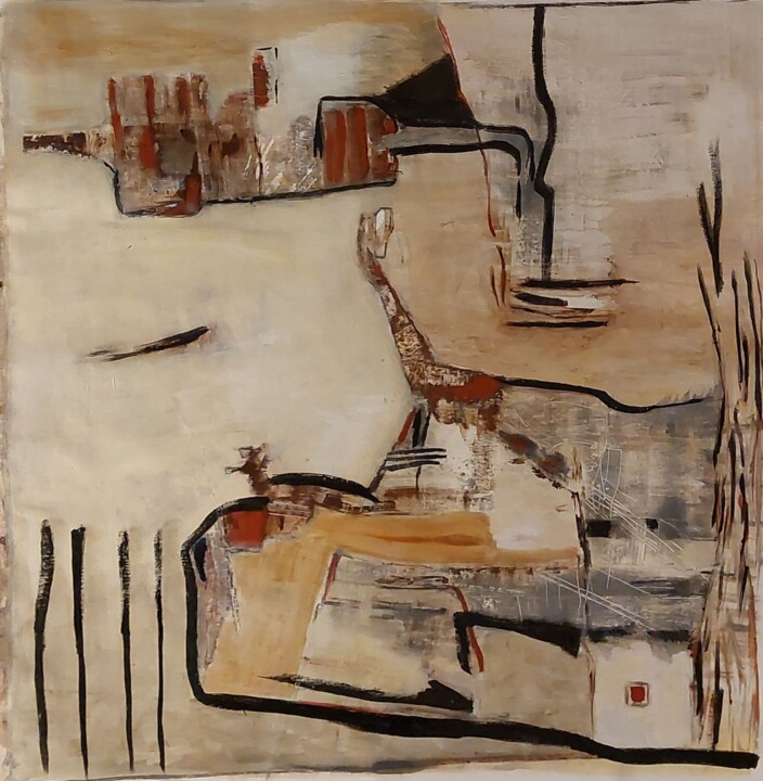 绘画,  29.5x28.4 in 