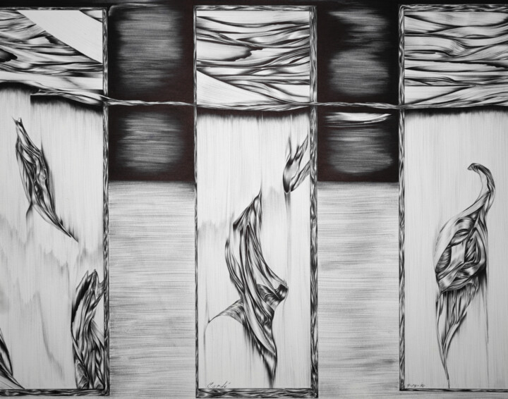 Triptych 图画, 11x14 in
