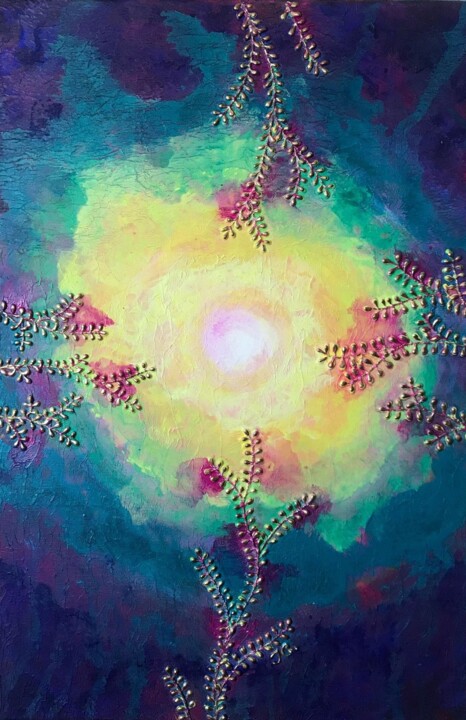 Conscience Cosmique 2 绘画, 23.6x15.8 in