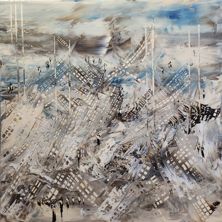 绘画,  39.4x39.4 in 