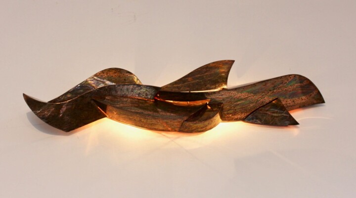 Sculpture titled "Marie T" by Tweak Art, Original Artwork, Metals