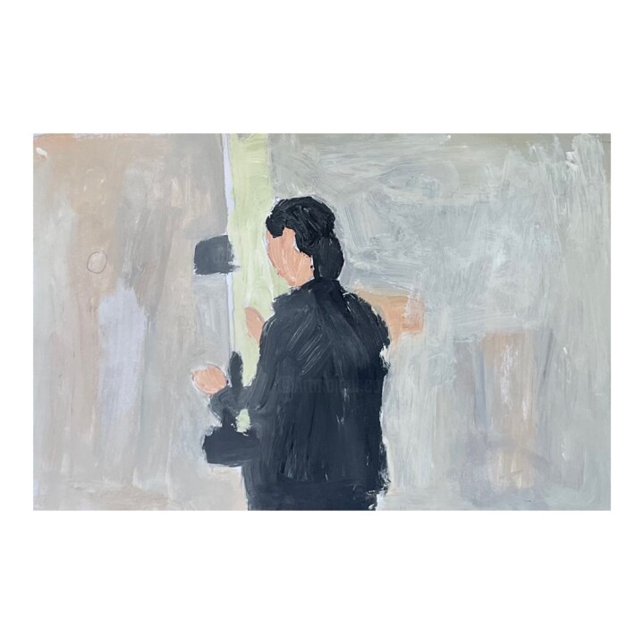 Door 绘画, 12.2x12.2 in
