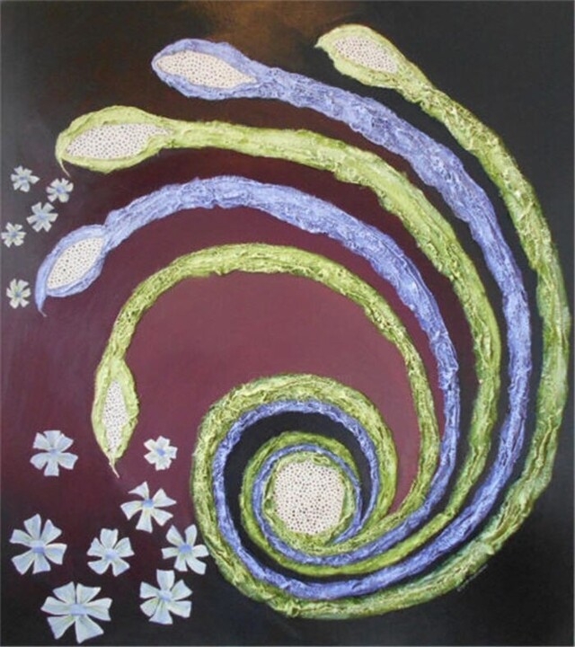 绘画,  40x36 in 