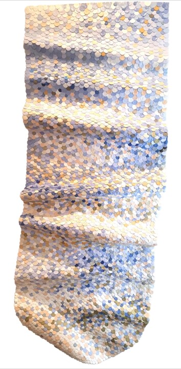 Sculpture titled "Stoned" by Julee Latimer, Original Artwork, Acrylic Mounted on Other rigid panel