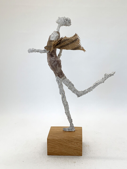 雕塑,  15.4x8.7 in 