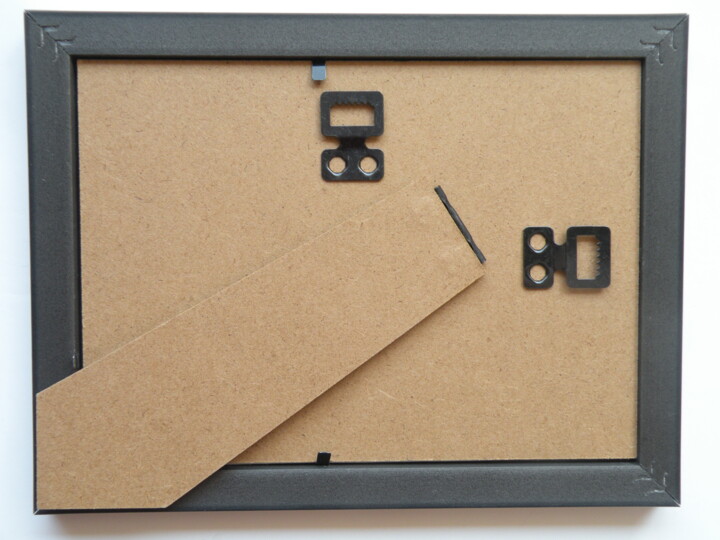 Work presented framed