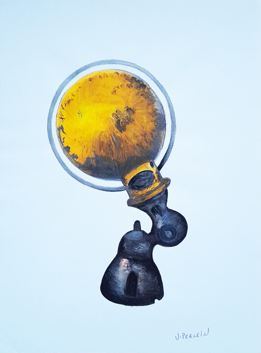 Jielde Jaune 图画, 15.8x11.8 in