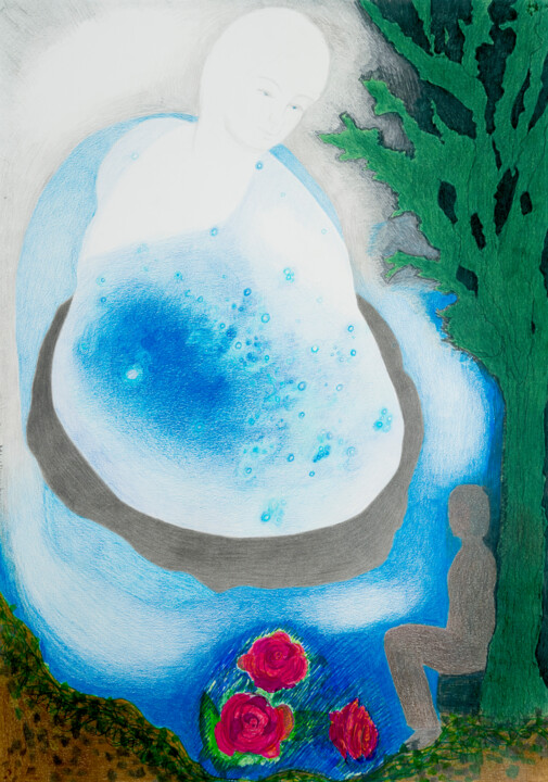 Opening to the Galactic and Beyond 图画, 23.2x16.5 in