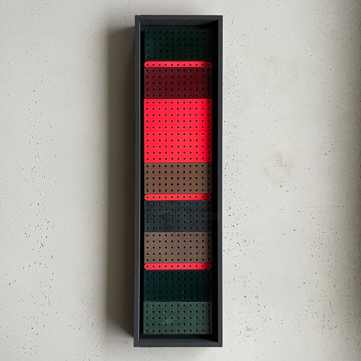 MeccaSet Totem 雕塑, 25.6x8.7 in
