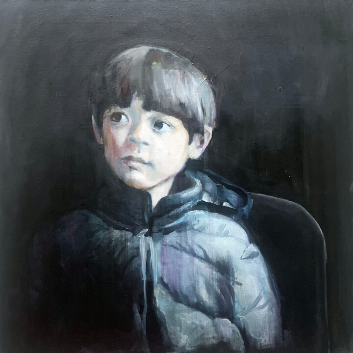 绘画,  19.7x19.7 in 