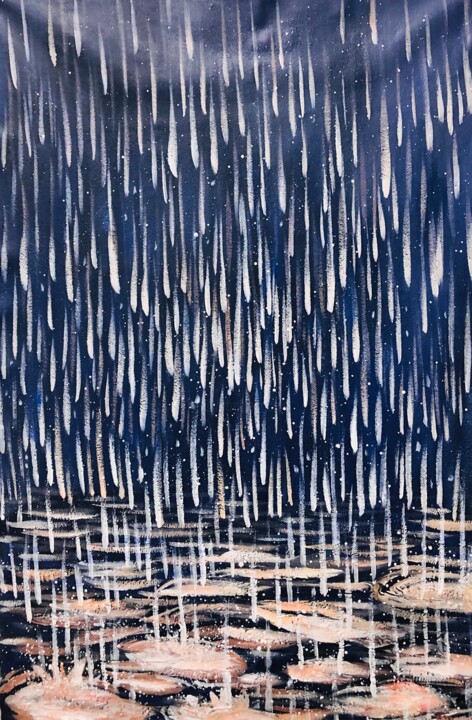 THE SOUND OF SILENCE 绘画, 47.2x31.5 in