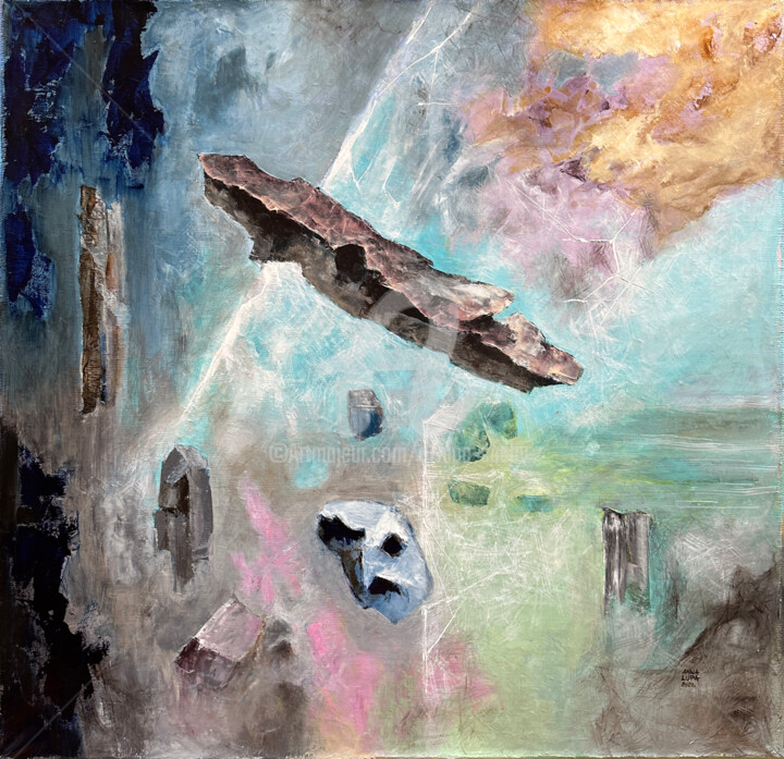 绘画,  23.6x23.6 in 