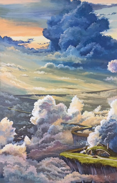 绘画,  43.3x27.6 in 