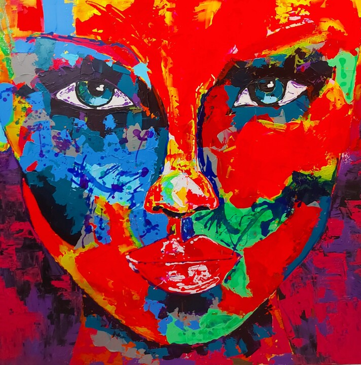 LARA 绘画, 51.2x51.2 in