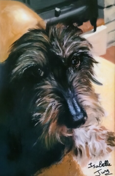 Chipie 绘画, 23.6x15.8 in