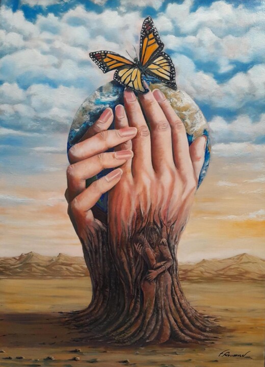 L'union infinie 绘画, 39.4x28.7 in