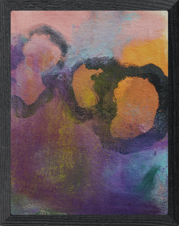 Nous étions Trois 绘画, 11.8x9.5 in