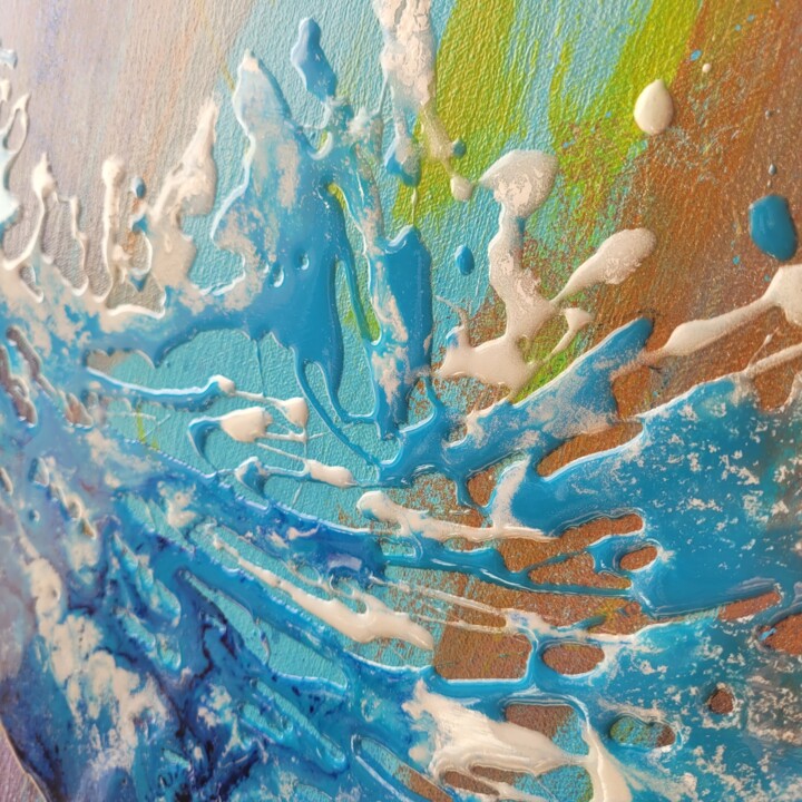 Artwork's surface or texture